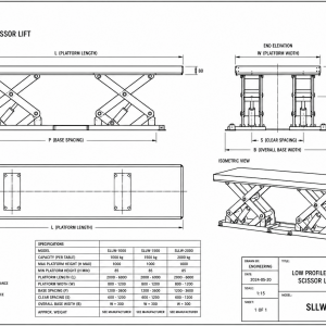 SLLW low-profile twin tables: longer decks that still load from the floor