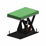 500kg Cap. Pro-Series Industrial Single Scissor Lift Table