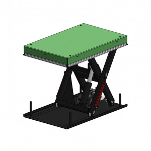 500kg Cap. Pro-Series Industrial Single Scissor Lift Table